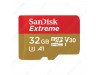 Sandisk Extreme MicroSDHC UHS-I Card Read 100MBs/Write 60 MBs 32GB (With Adapter)